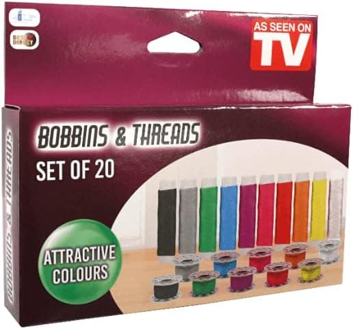 10 Bobinas + 10 Hilos para Starlyf Fast Sew 